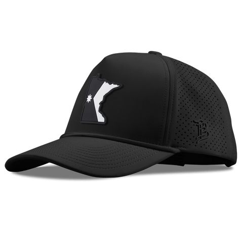Minnesota Vintage Curved Elite XGen™ 5 Panel Rope Black