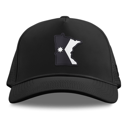Minnesota Vintage Curved Elite XGen™ 5 Panel Rope Black