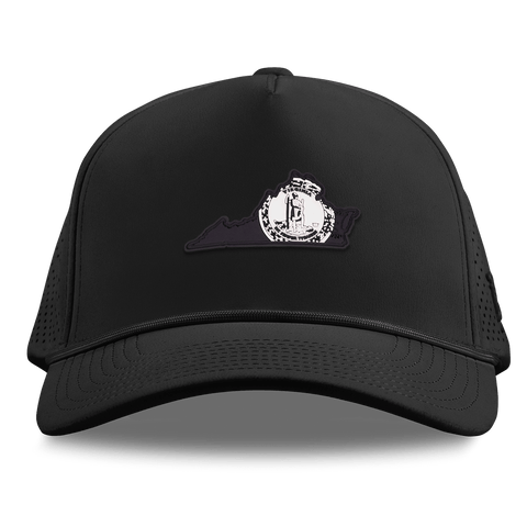 Virginia Vintage Curved Elite XGen™ 5 Panel Rope Black