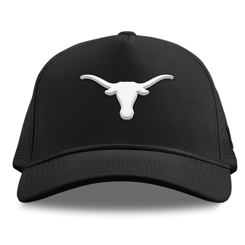 University of Texas "Vintage Texas Longhorn" Curved Elite XGen™ 5 Panel Rope Black
