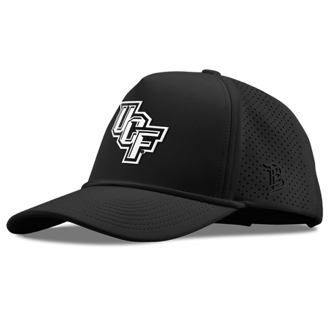 University of Central Florida "UCF Vintage Team Logo" Curved Elite XGen™ 5 Panel Rope Black