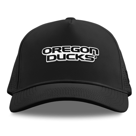 University of Oregon "Vintage Oregon Ducks" Curved Elite XGen™ 5 Panel Rope Black