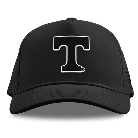 University of Tennessee "Vintage Tennessee Block" Curved Elite XGen™ 5 Panel Rope Black