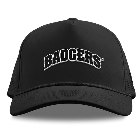 University of Wisconsin "Vintage Wisconsin" Curved Elite XGen™ 5 Panel Rope Black