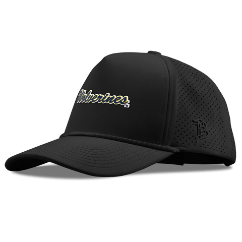 University of Michigan "Wolverines Script" Curved Elite XGen™ 5 Panel Rope Black