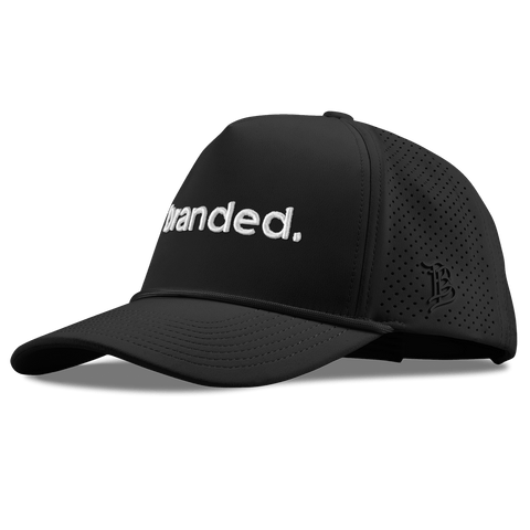 branded. Curved Elite XGen™ 5 Panel Rope Black