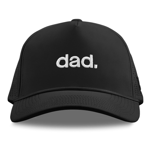 dad. Curved Elite XGen™ 5 Panel Rope Black