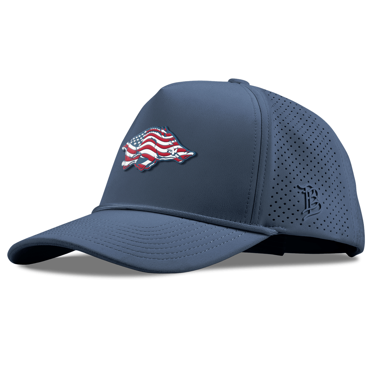 University of Arkansas "Arkansas Stars & Stripes" Curved Elite XGen™ 5 Panel Rope Orion