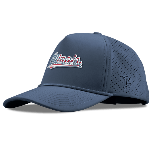 University of Illinois "Illinois Stars & Stripes" Curved Elite XGen™ 5 Panel Rope Orion