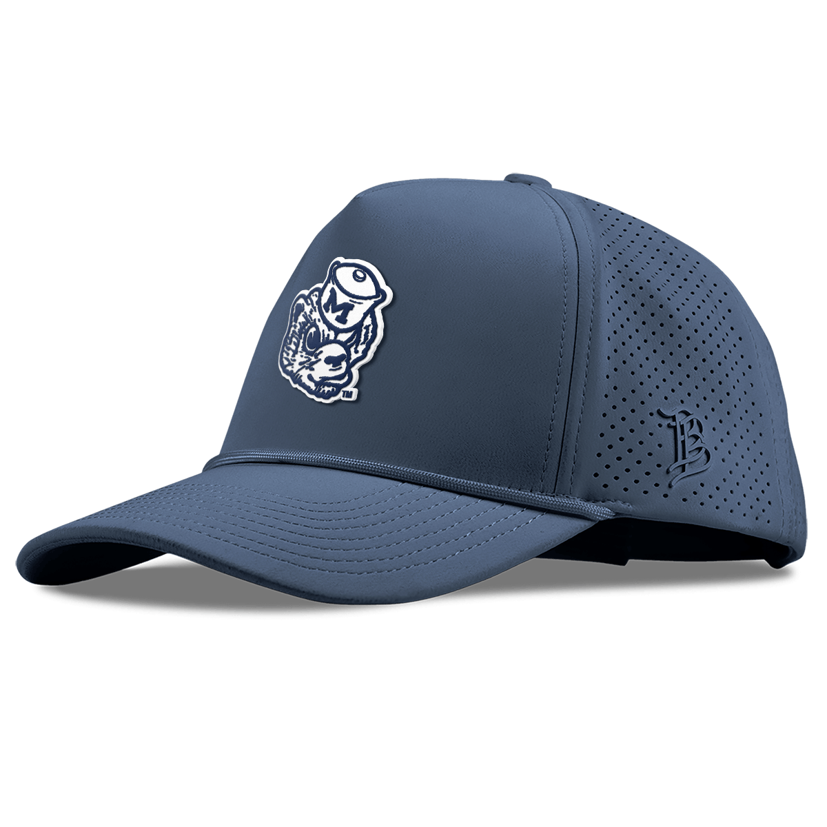 University of Michigan "Wolverbear" Curved Elite XGen® 5 Panel Rope Orion