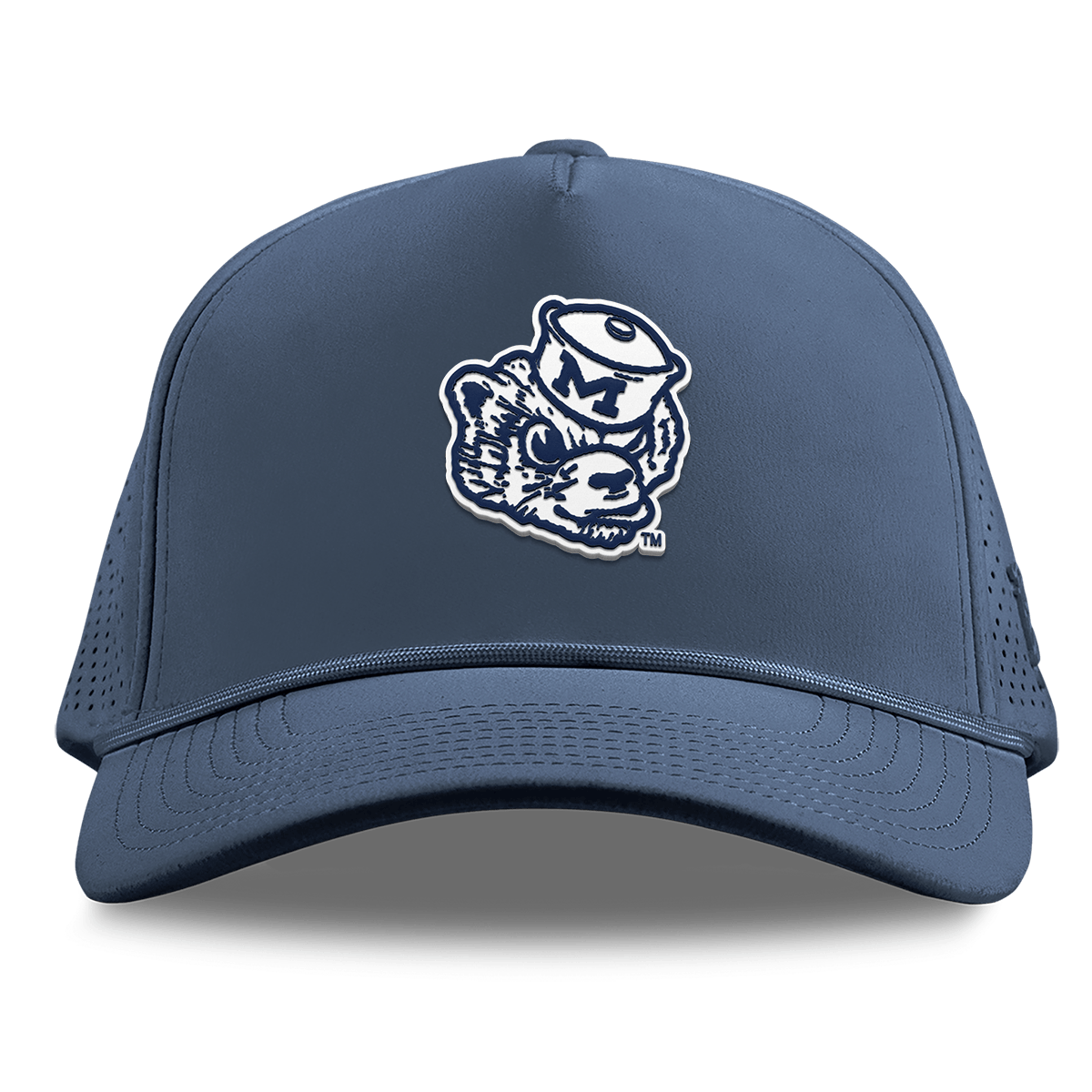 University of Michigan "Wolverbear" Curved Elite XGen® 5 Panel Rope Orion
