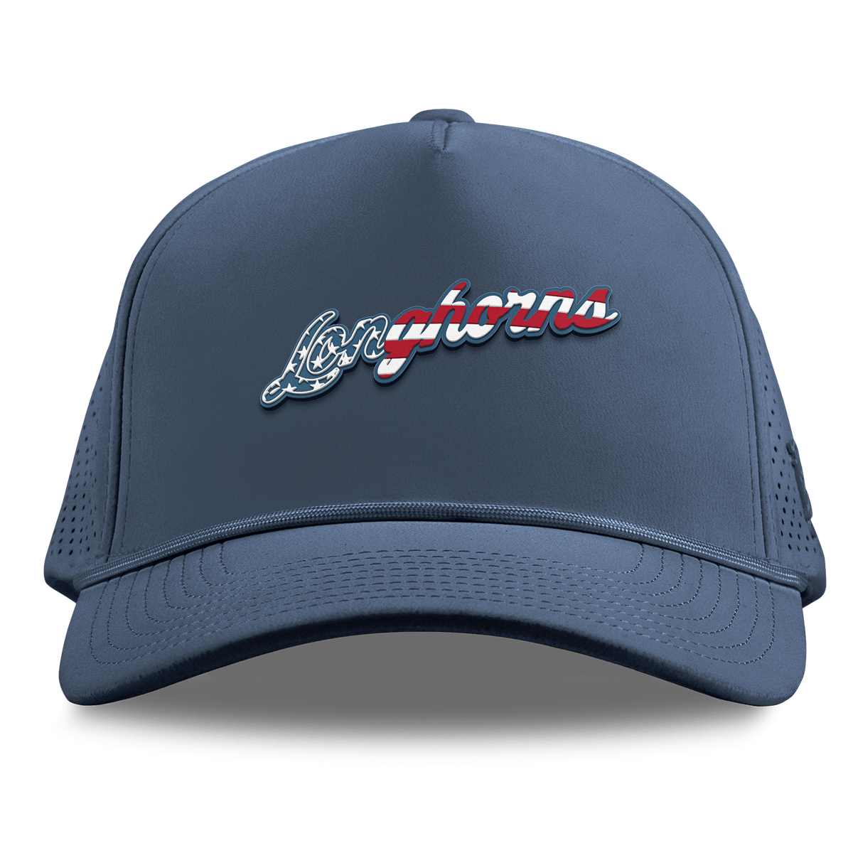 University of Texas "Longhorns Stars & Stripes" Curved Elite XGen™ 5 Panel Rope Orion