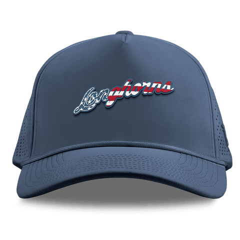 University of Texas "Longhorns Stars & Stripes" Curved Elite XGen™ 5 Panel Rope Orion