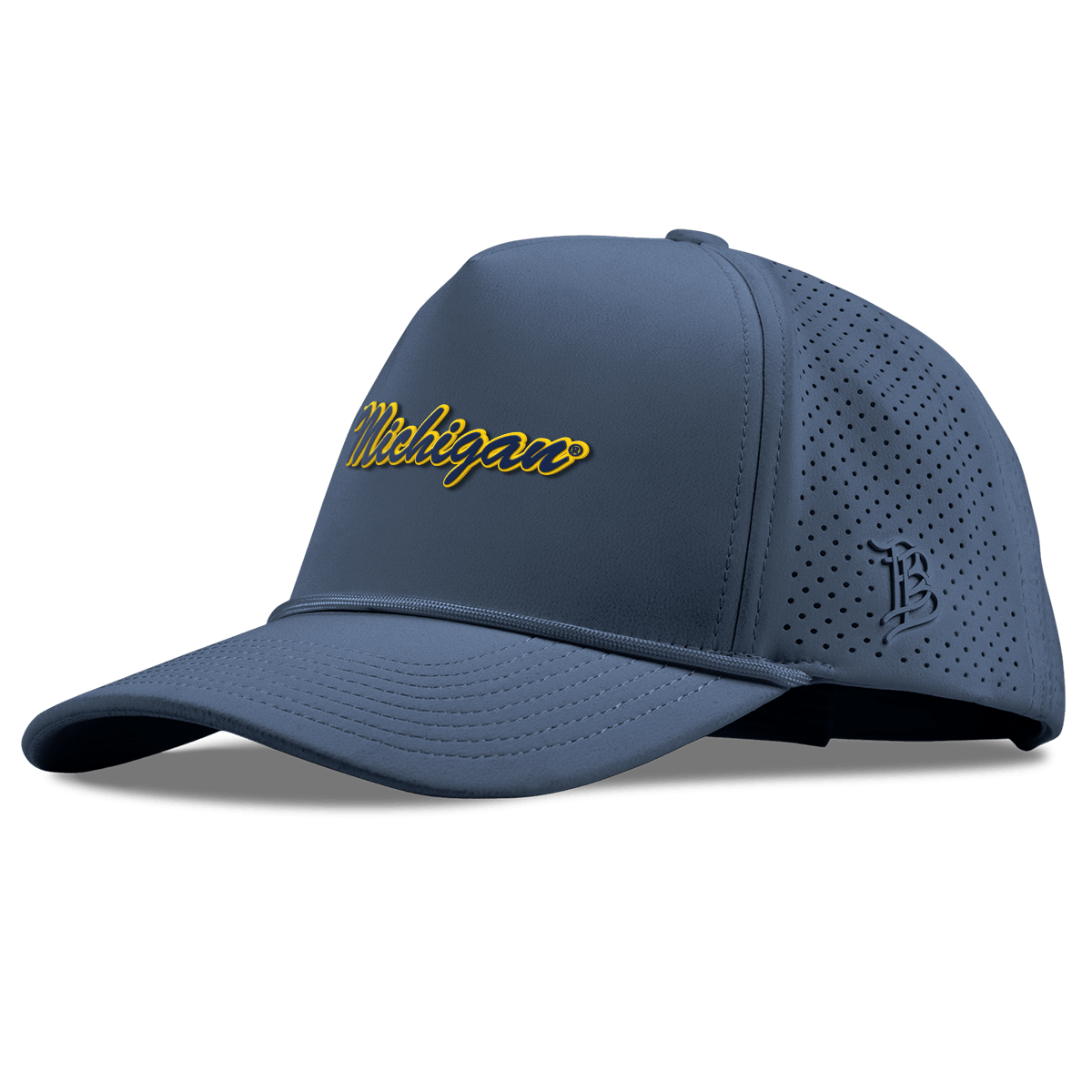 University of Michigan "Michigan Script" Curved Elite XGen™ 5 Panel Rope Orion