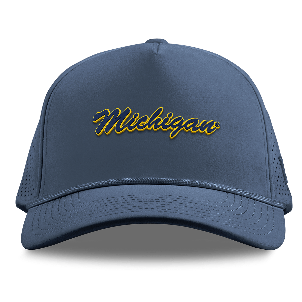 University of Michigan "Michigan Script" Curved Elite XGen™ 5 Panel Rope Orion