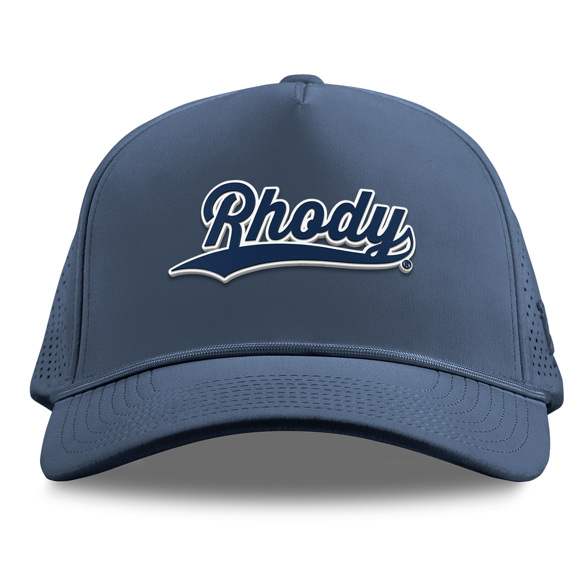 University of Rhode Island "Rhody Script" Curved Elite XGen™ 5 Panel Rope Orion