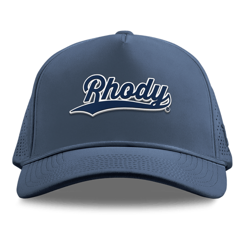 University of Rhode Island "Rhody Script" Curved Elite XGen™ 5 Panel Rope Orion