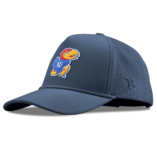 University of Kansas "Rock Chalk Jayhawk" Curved Elite XGen™ 5 Panel Rope Orion