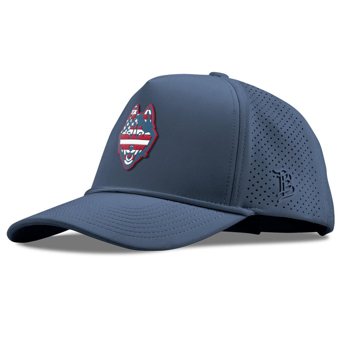 University of Connecticut "UConn Stars & Stripes" Curved Elite XGen™ 5 Panel Rope Orion