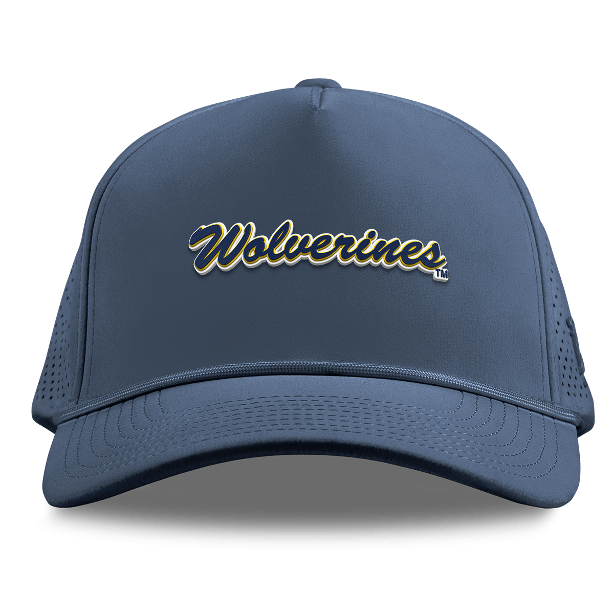 University of Michigan "Wolverines Script" Curved Elite XGen™ 5 Panel Rope Orion