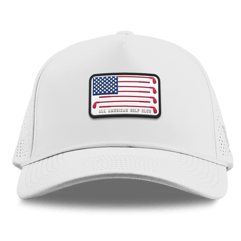 All American Golf Club Curved Elite XGen™ 5 Panel Rope White