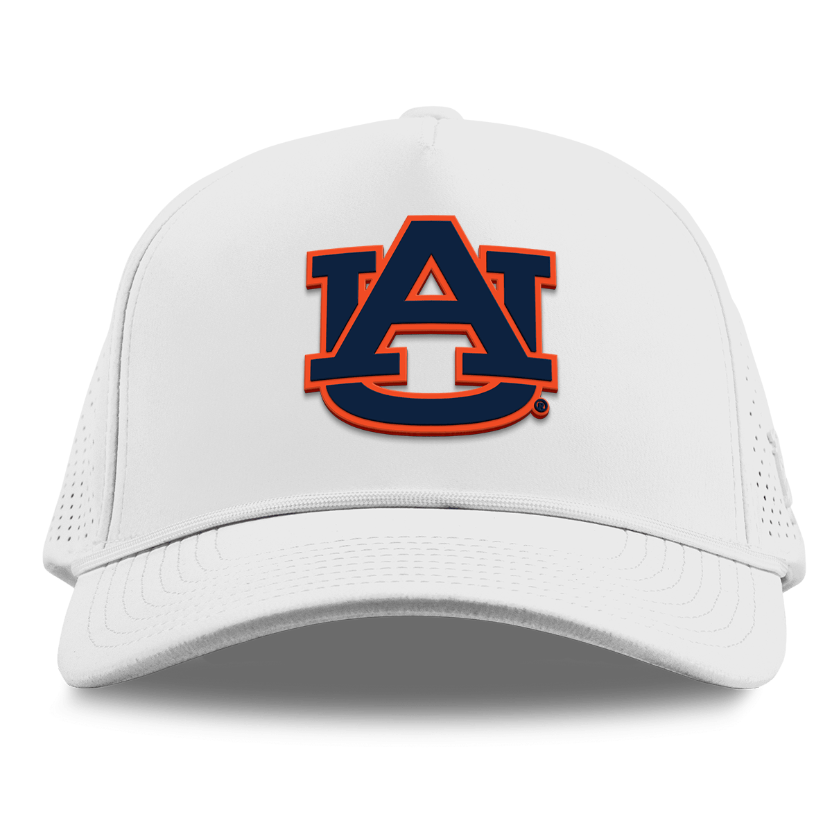 Auburn University "Auburn Team Logo" Curved Elite XGen™ 5 Panel Rope White