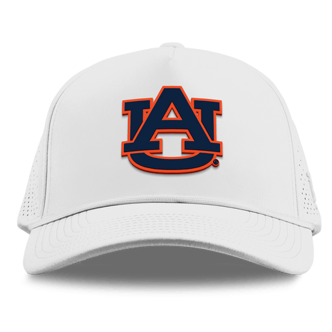 Auburn University "Auburn Team Logo" Curved Elite XGen™ 5 Panel Rope White