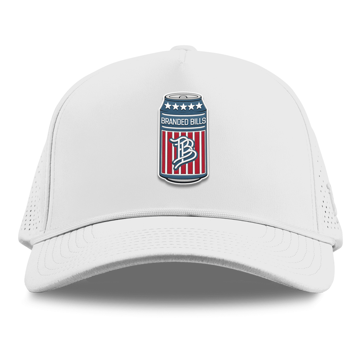 BB Brew Curved Elite XGen™ 5 Panel Rope White