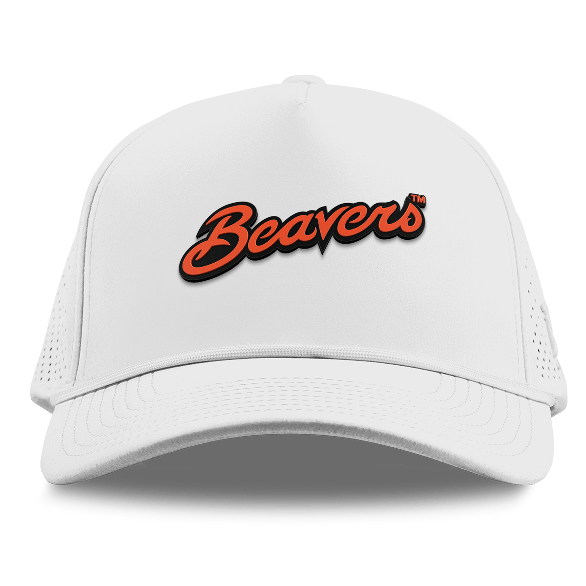 Oregon State University "Beavers Script" Curved Elite XGen™ 5 Panel Rope White