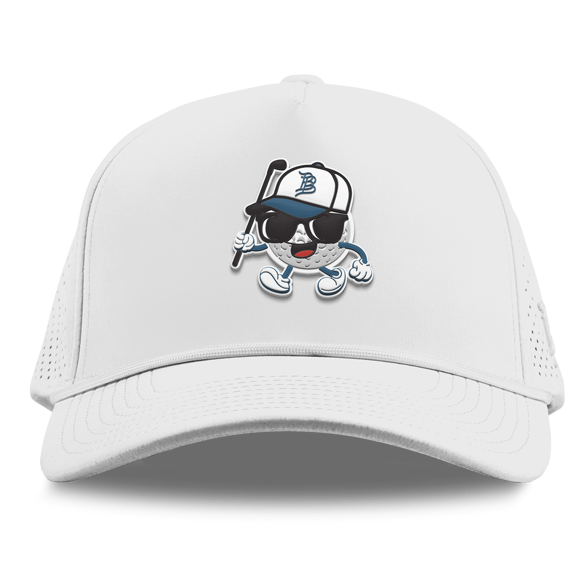Bump 'n Run Curved Elite XGen™ 5 Panel Rope White