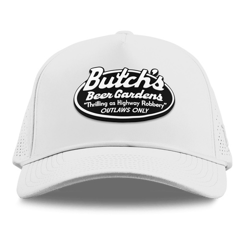 Butch’s Beer Garden Curved Elite XGen™ 5 Panel Rope White