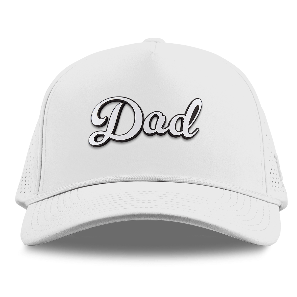 Dad Script Curved Elite XGen™ 5 Panel Rope White