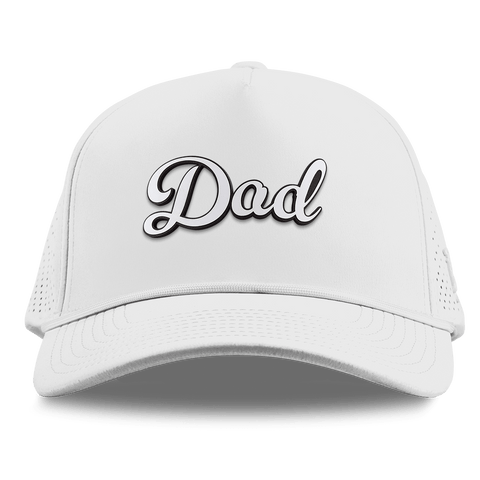 Dad Script Curved Elite XGen™ 5 Panel Rope White