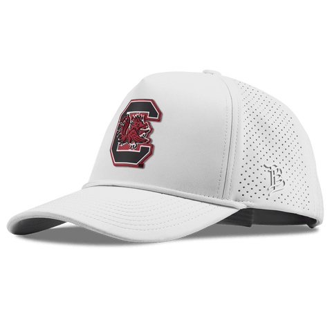 University of South Carolina "Gamecocks Garnet" Curved Elite XGen™ 5 Panel Rope White