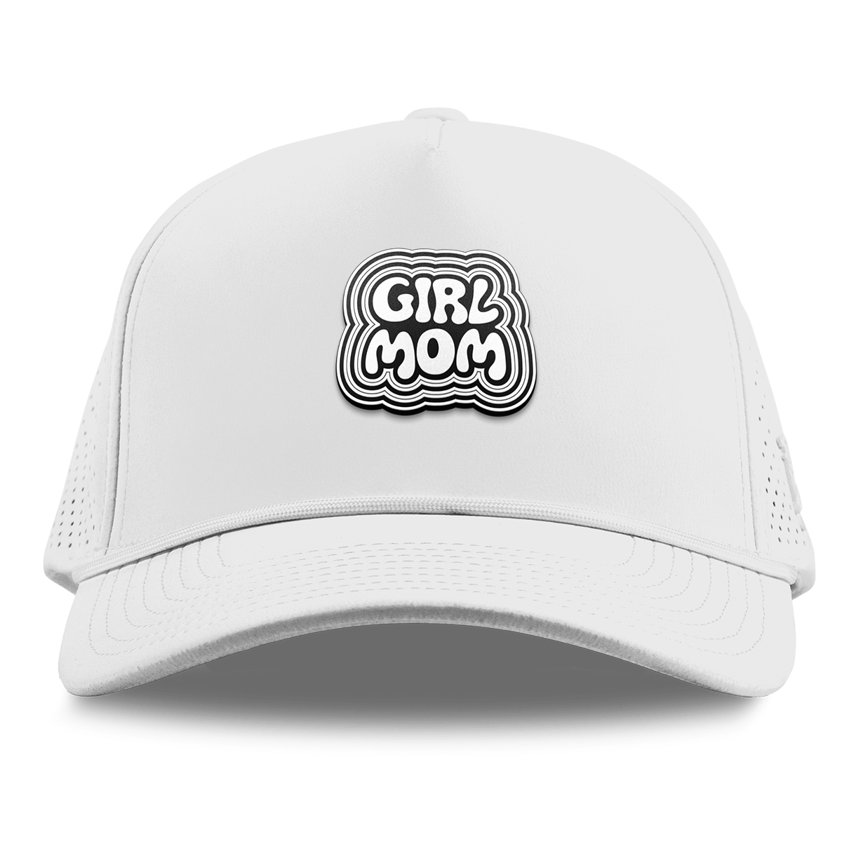 Girl Mom Curved Elite XGen™ 5 Panel Rope White