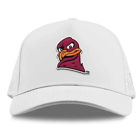 Virginia Tech University "HokieBird" Curved Elite XGen™ 5 Panel Rope White