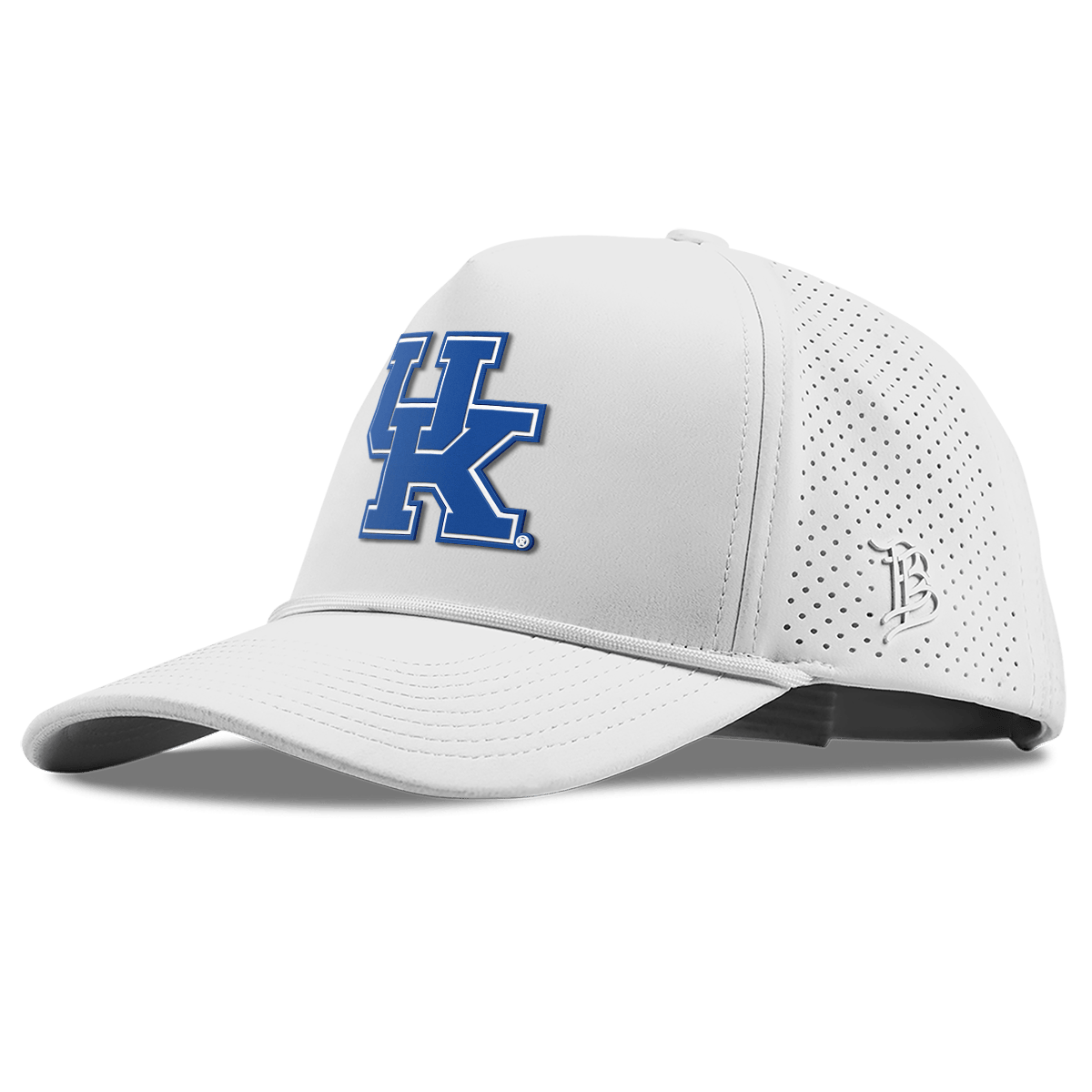 University of Kentucky "Kentucky Team Logo" Curved Elite XGen® 5 Panel Rope White