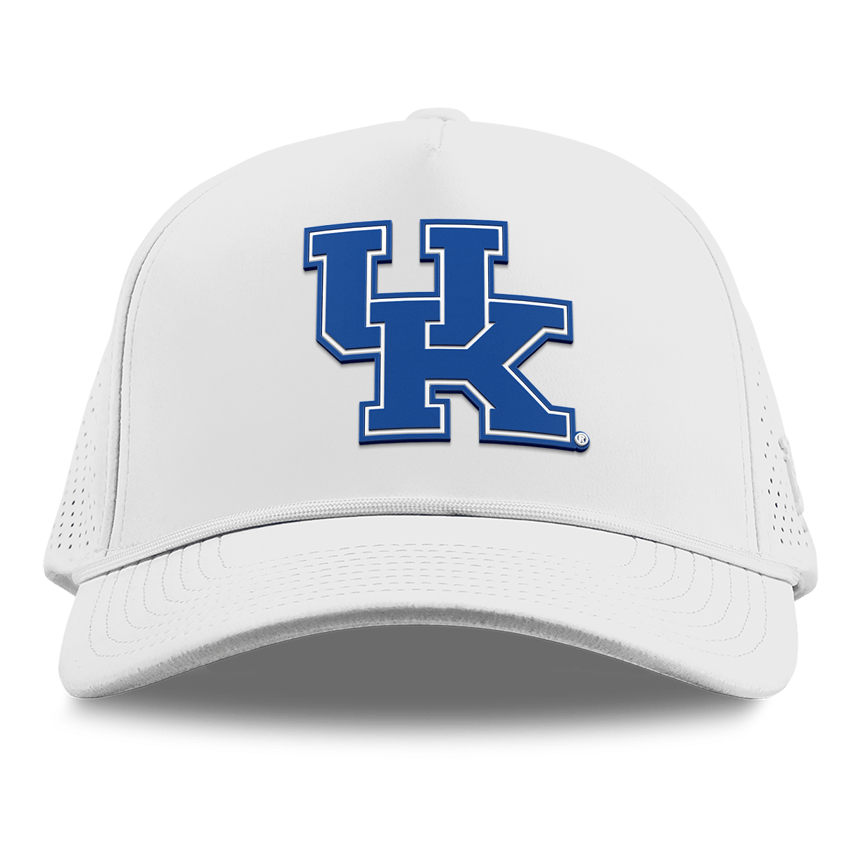University of Kentucky "Kentucky Team Logo" Curved Elite XGen® 5 Panel Rope White