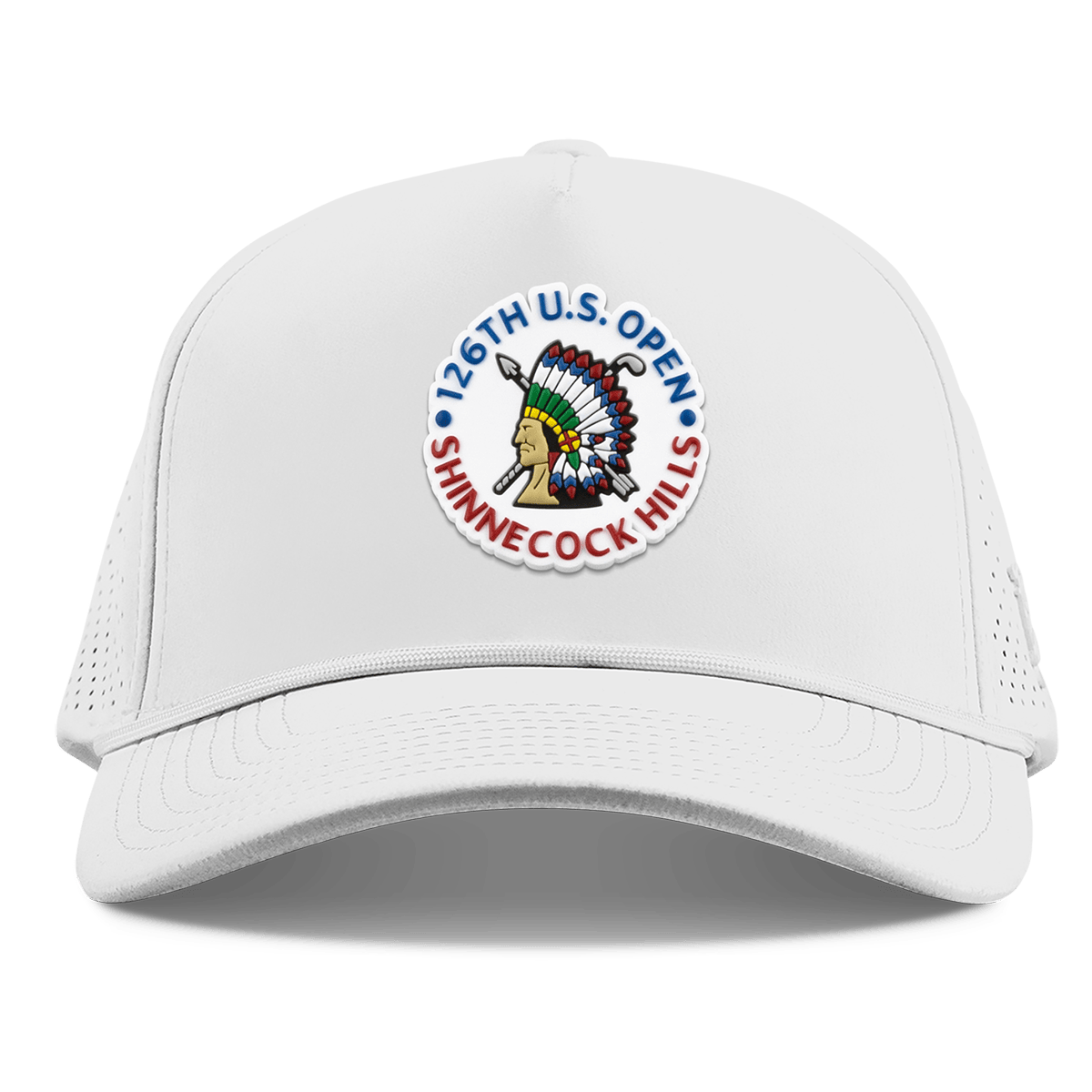 2026 U.S. Open Colored Emblem Curved Elite XGen™ 5 Panel Rope White