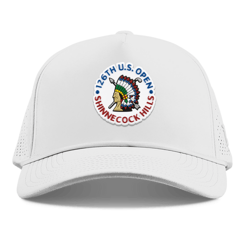 2026 U.S. Open Colored Emblem Curved Elite XGen™ 5 Panel Rope White