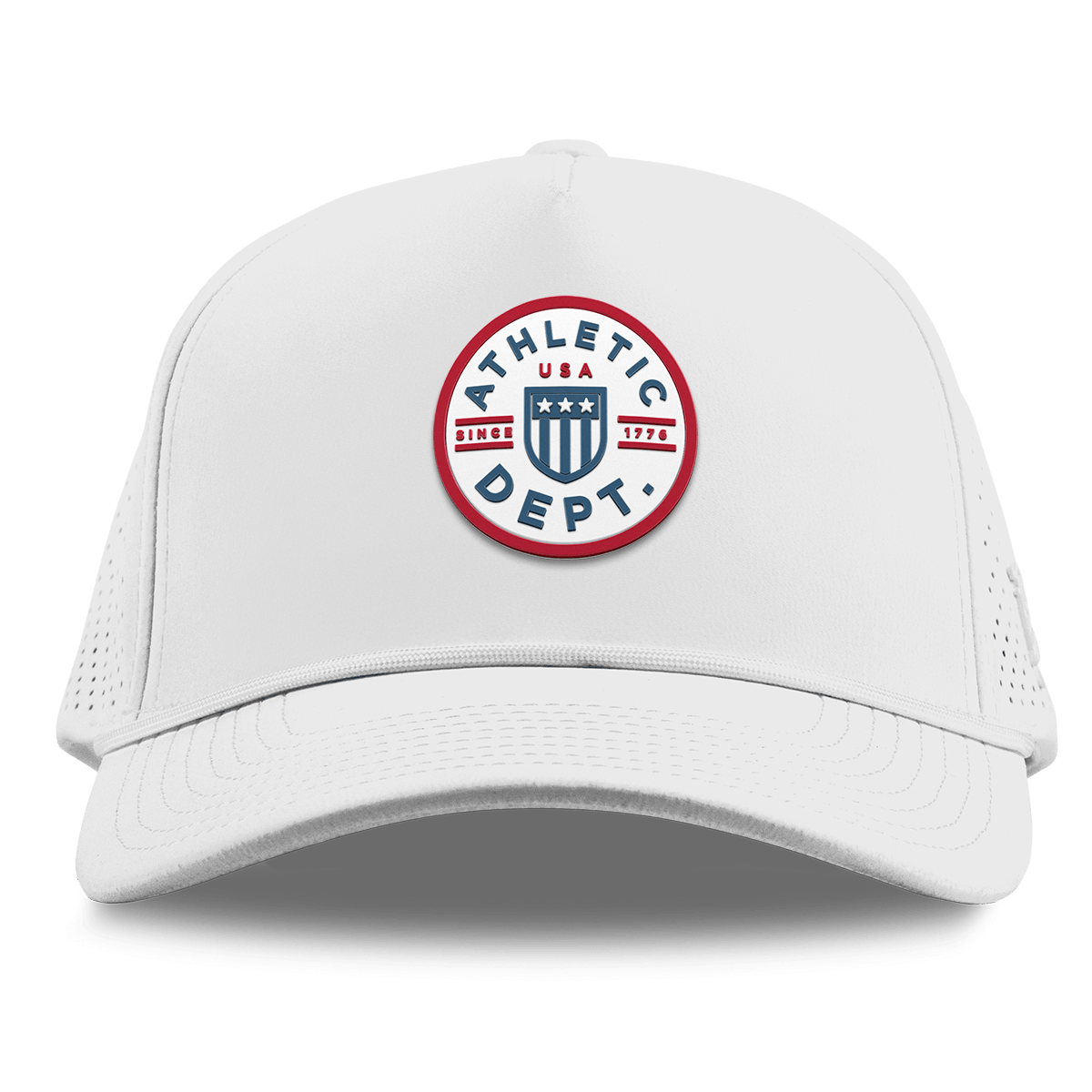 Liberty Letterman Curved Elite XGen™ 5 Panel Rope White