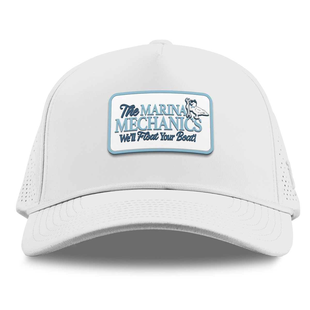 Marina Mechanics Curved Elite XGen™ 5 Panel Rope White
