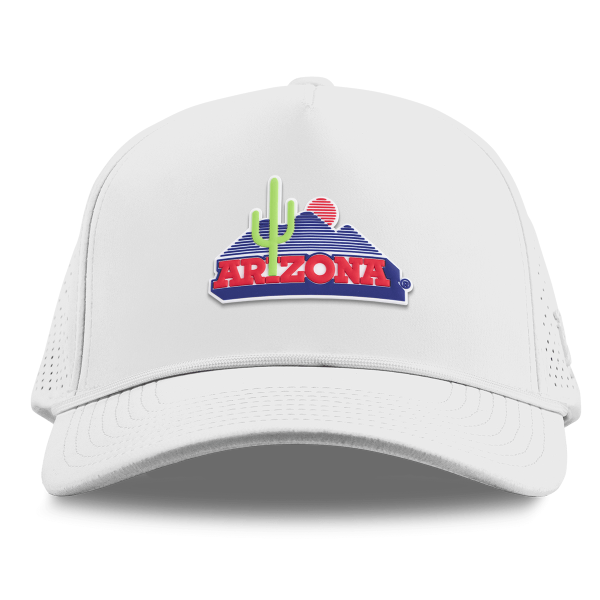 University of Arizona "OG Arizona" Curved Elite XGen™ 5 Panel Rope White