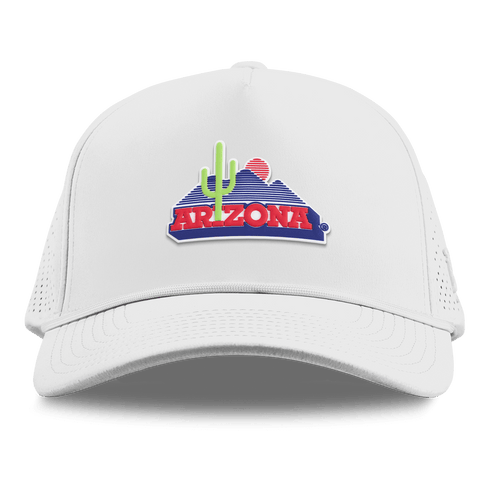 University of Arizona "OG Arizona" Curved Elite XGen™ 5 Panel Rope White
