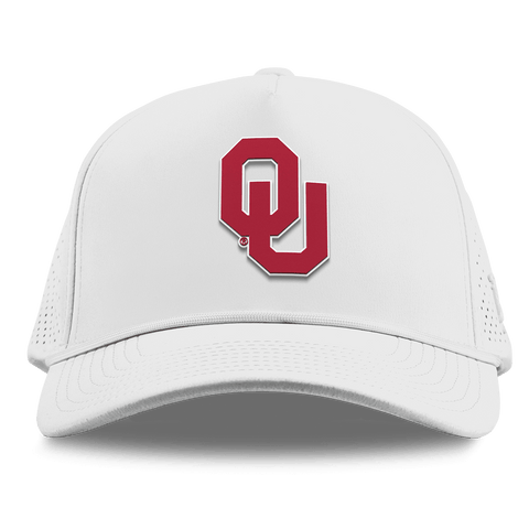 University of Oklahoma "Oklahoma Team Logo" Curved Elite XGen™ 5 Panel Rope White