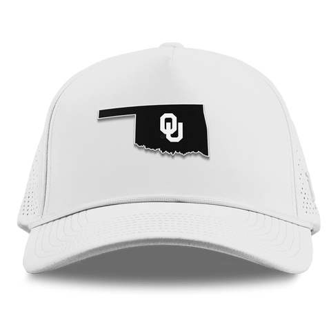 University of Oklahoma "Oklahoma Vintage Series" Curved Elite XGen™ 5 Panel Rope White