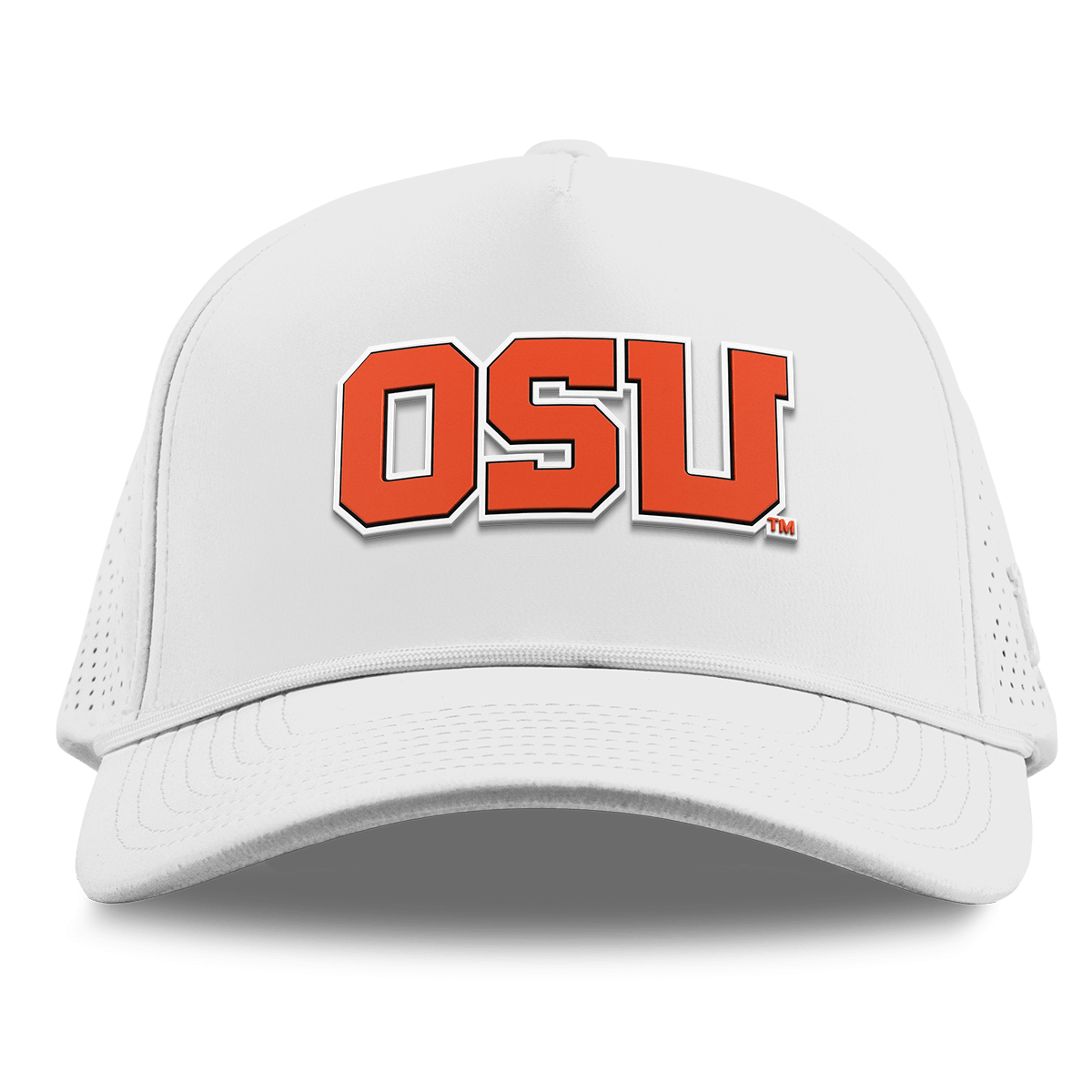 Oregon State University "Oregon State Block" Curved Elite XGen™ 5 Panel Rope White
