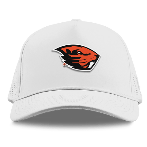 Oregon State University "Oregon State Team Logo" Curved Elite XGen™ 5 Panel Rope White