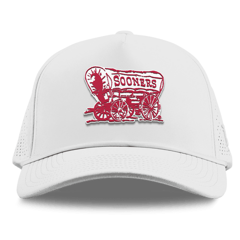 University of Oklahoma "Sooner Schooner" Curved Elite XGen™ 5 Panel Rope White