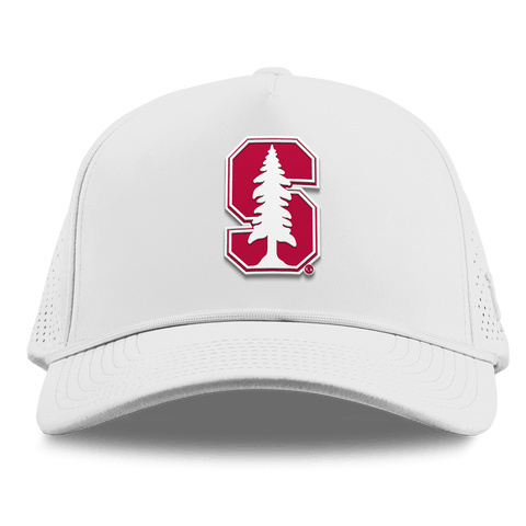 Stanford University "Stanford Team Logo" Curved Elite XGen™ 5 Panel Rope White